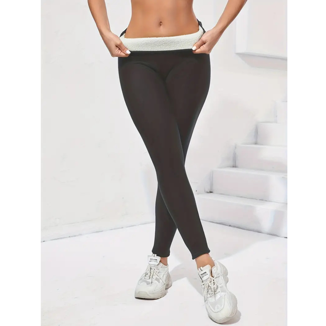 Florence Legging en velours - Idéal pour l'hiver