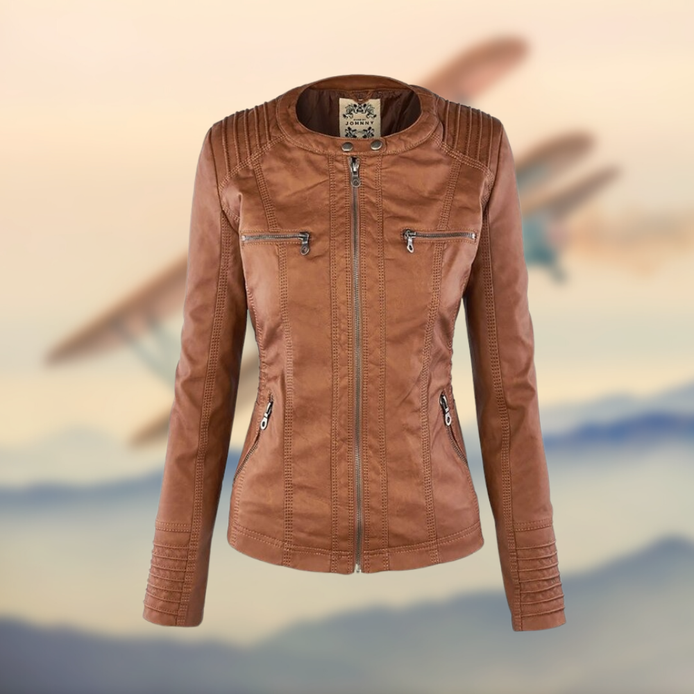 Margaux Veste en cuir