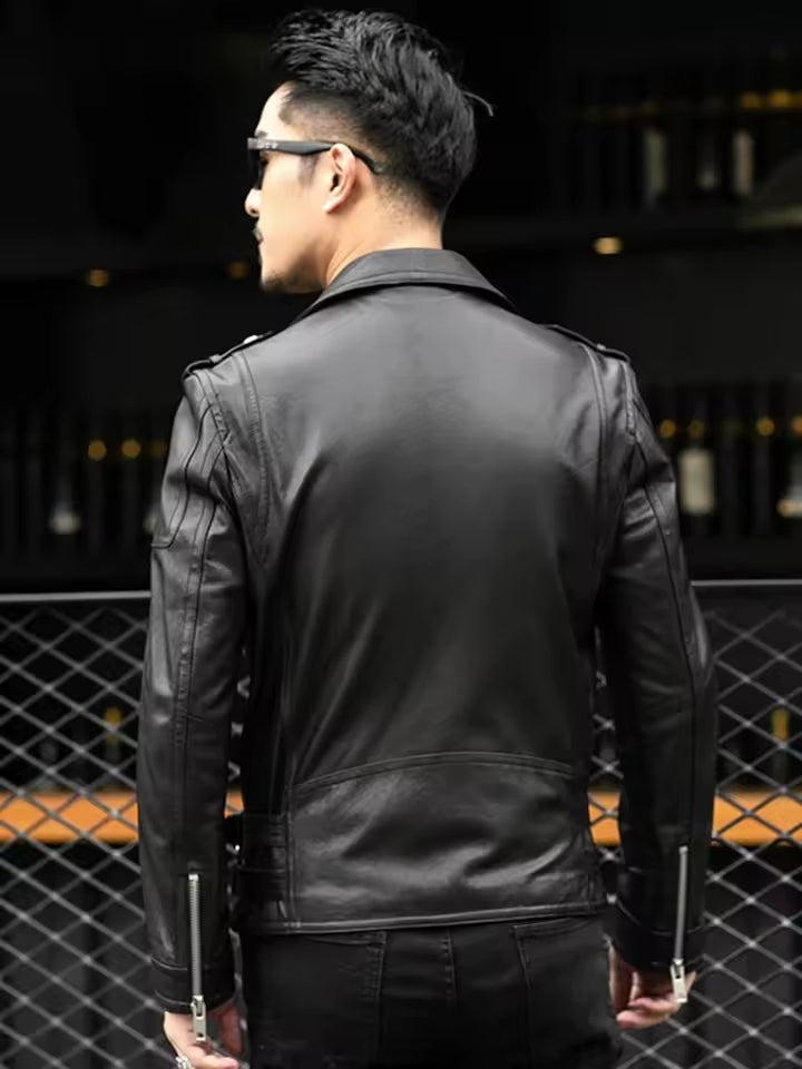 Gilles – Veste En Cuir Vintage