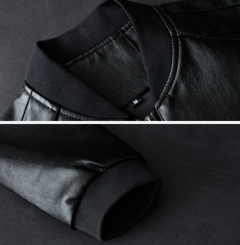 Benoît - Blouson en Cuir Robuste