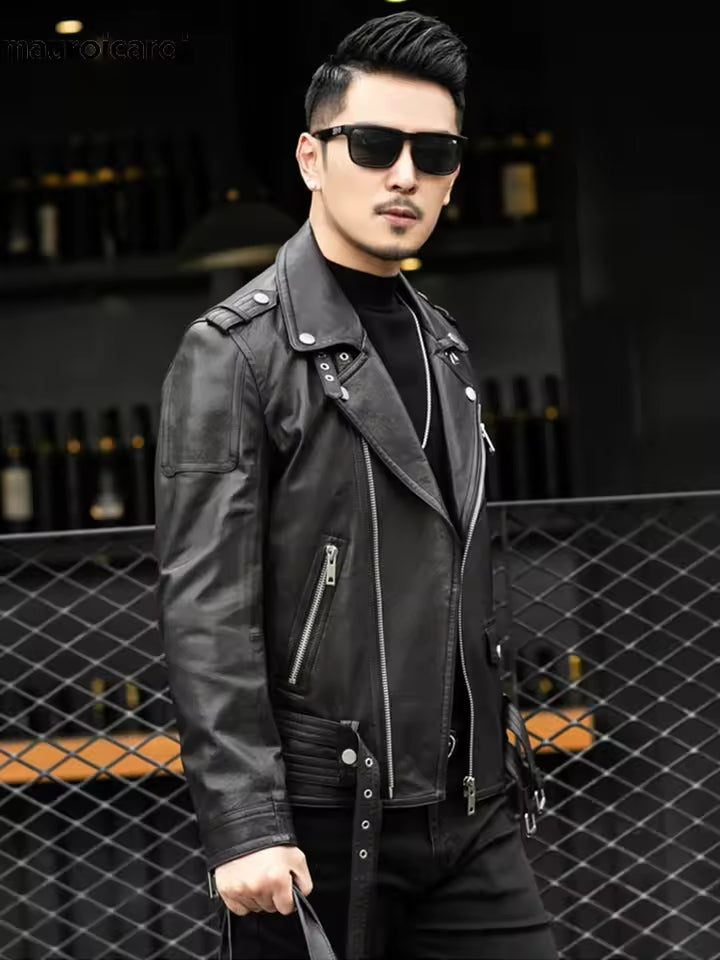 Gilles – Veste En Cuir Vintage