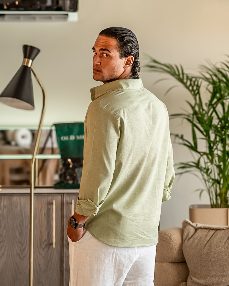 Thibault | Chemise 100% Lin
