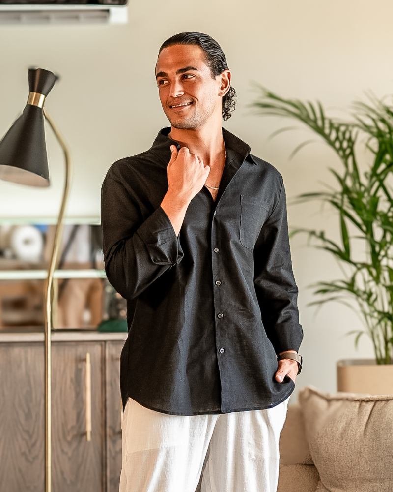 Thibault | Chemise 100% Lin
