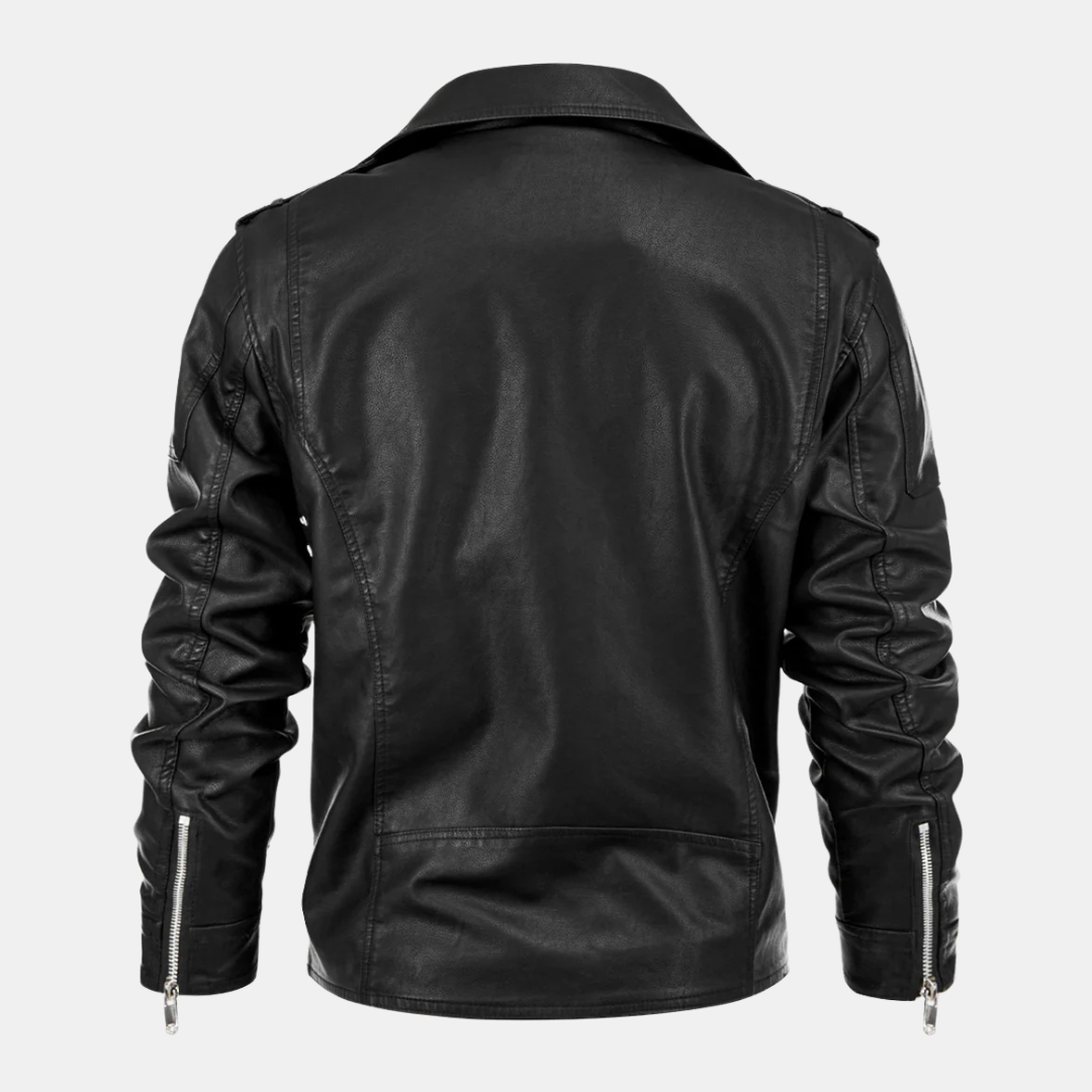 Gilles – Veste En Cuir Vintage
