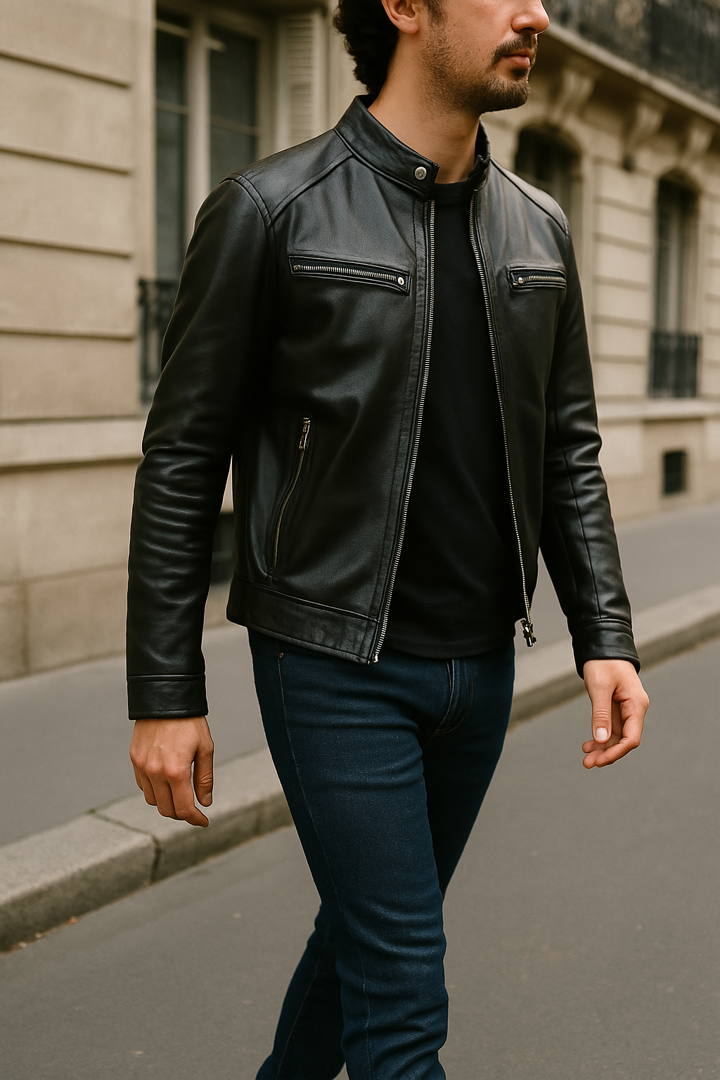 Térence | Blouson Effet Cuir Confortable