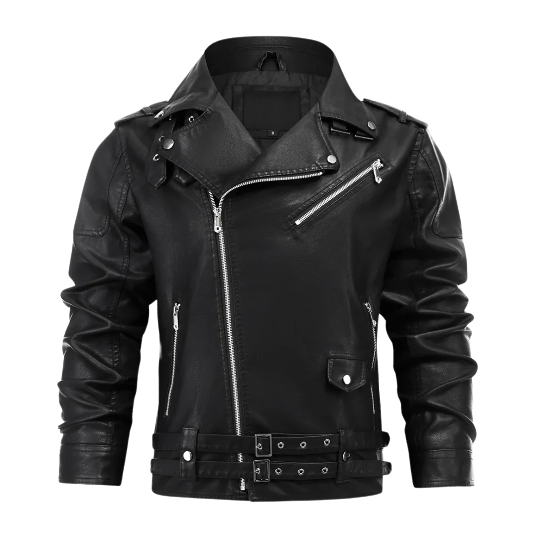 Gilles – Veste En Cuir Vintage