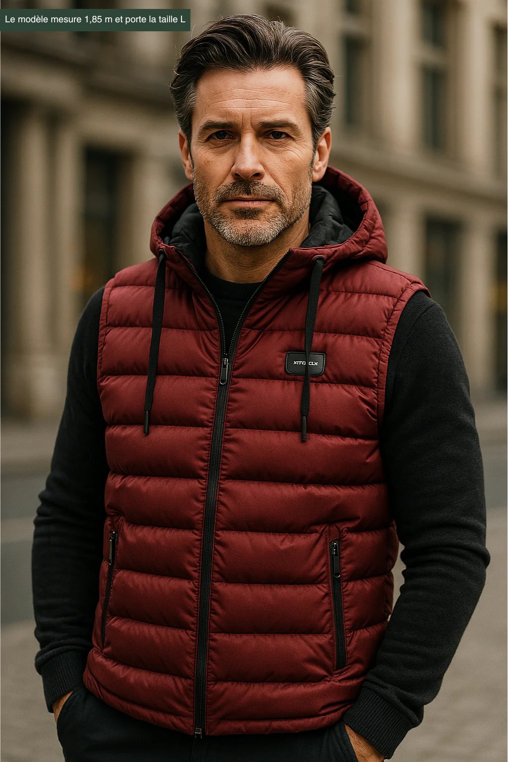 Gaspard | Veste Légère Sans Manches