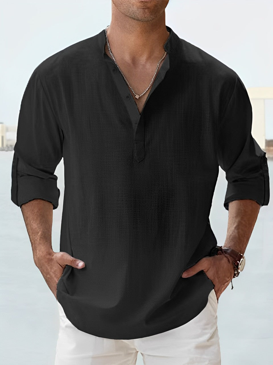 Fabrice | Chemise Élégante en Lin