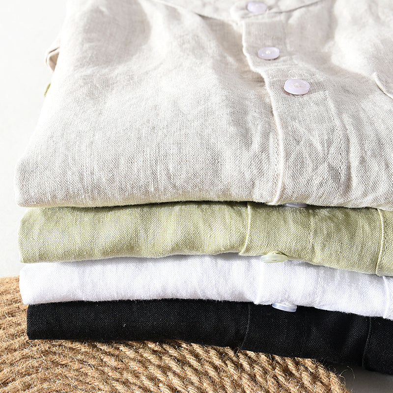 Jean-Luc | Chemise à Manches Courtes 100% Lin