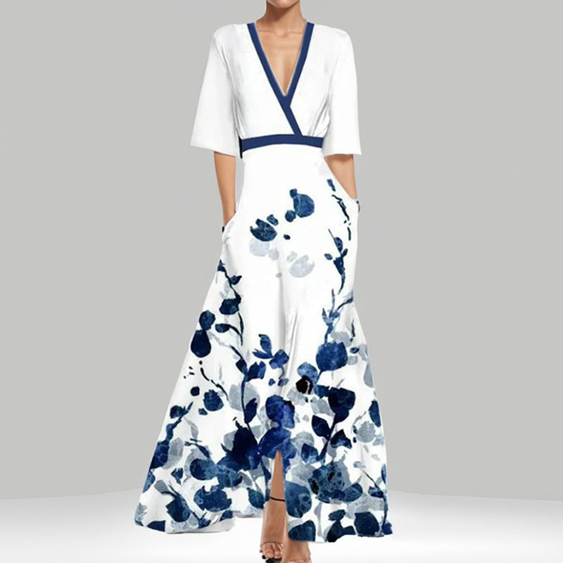 Colette Robe Avec Des Manches Élégantes