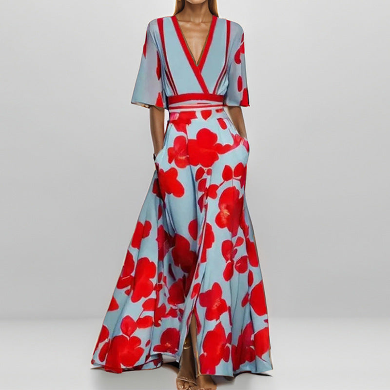 Colette Robe Avec Des Manches Élégantes