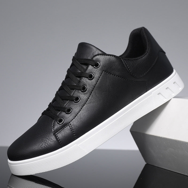Matteo Baskets en cuir classiques pour hommes