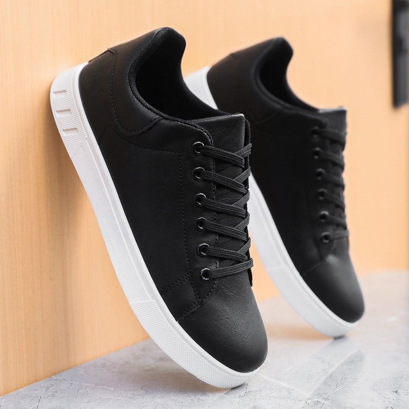Matteo Baskets en cuir classiques pour hommes