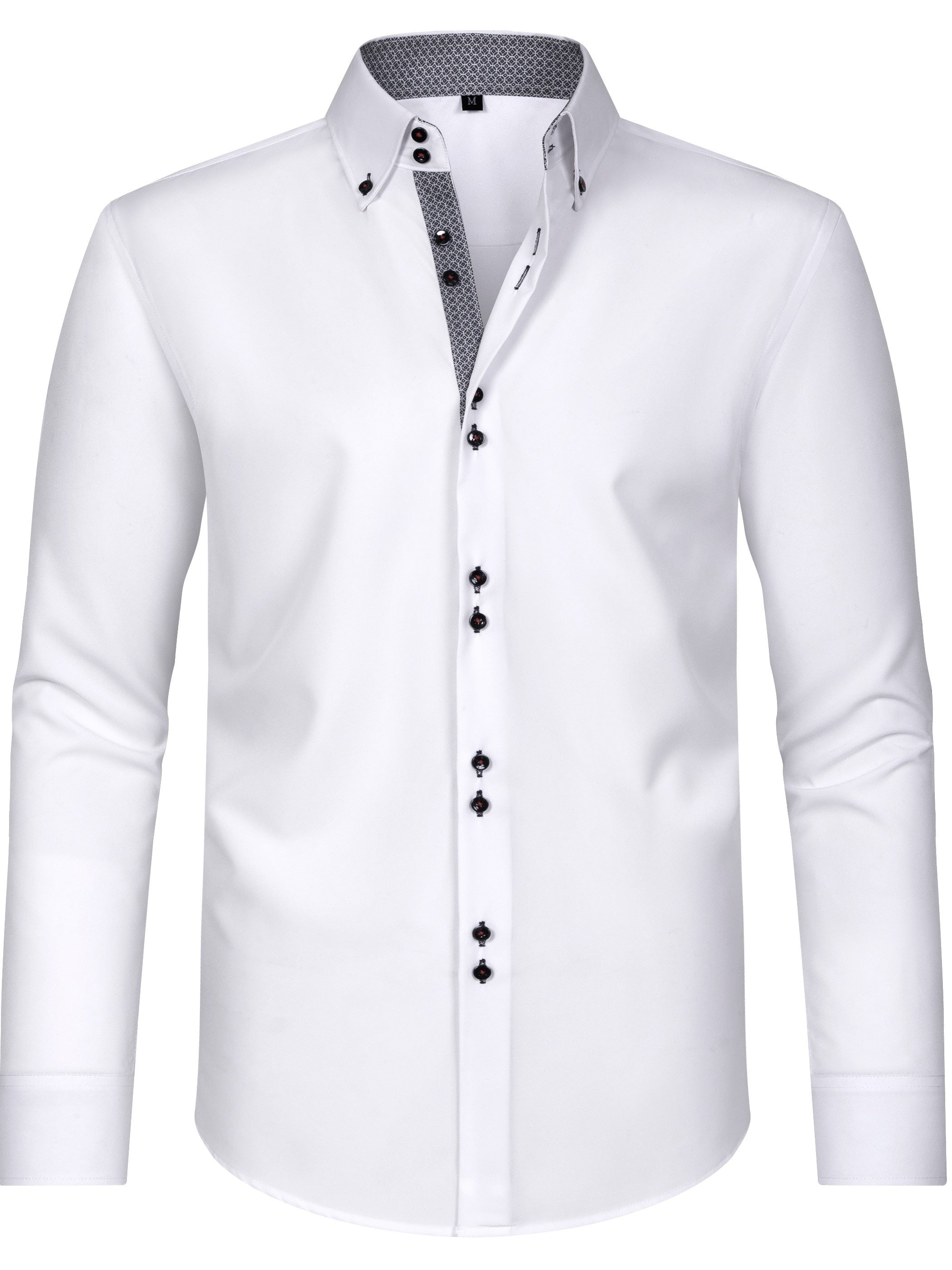 Norbert - Chemise Homme à Boutons Élégants