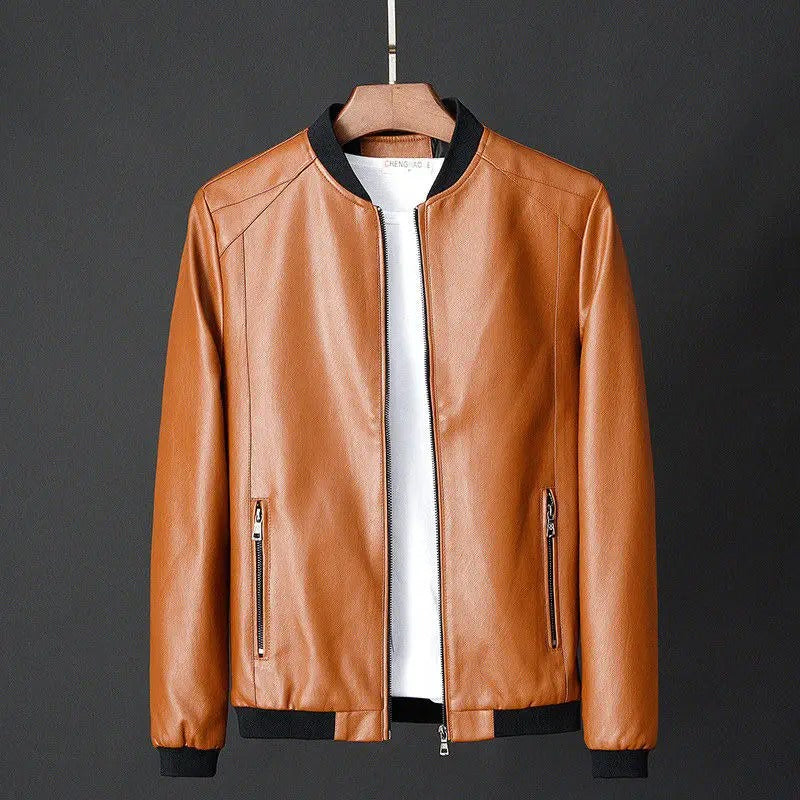 Benoît - Blouson en Cuir Robuste