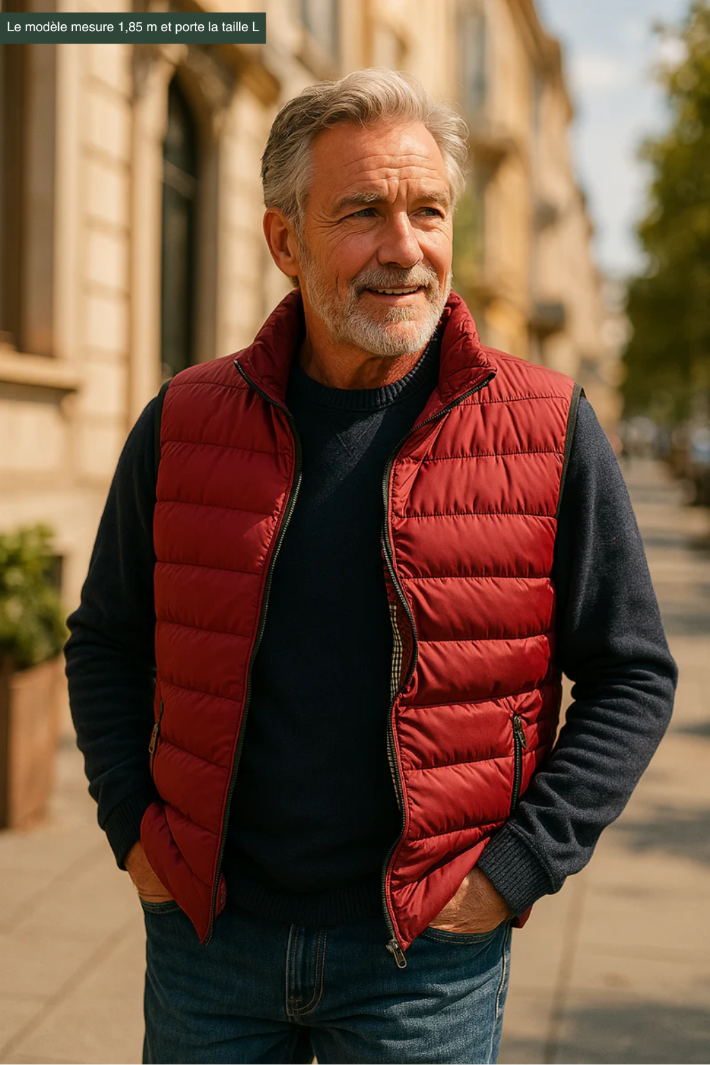 Michel | Gilet Matelassé Sans Manches