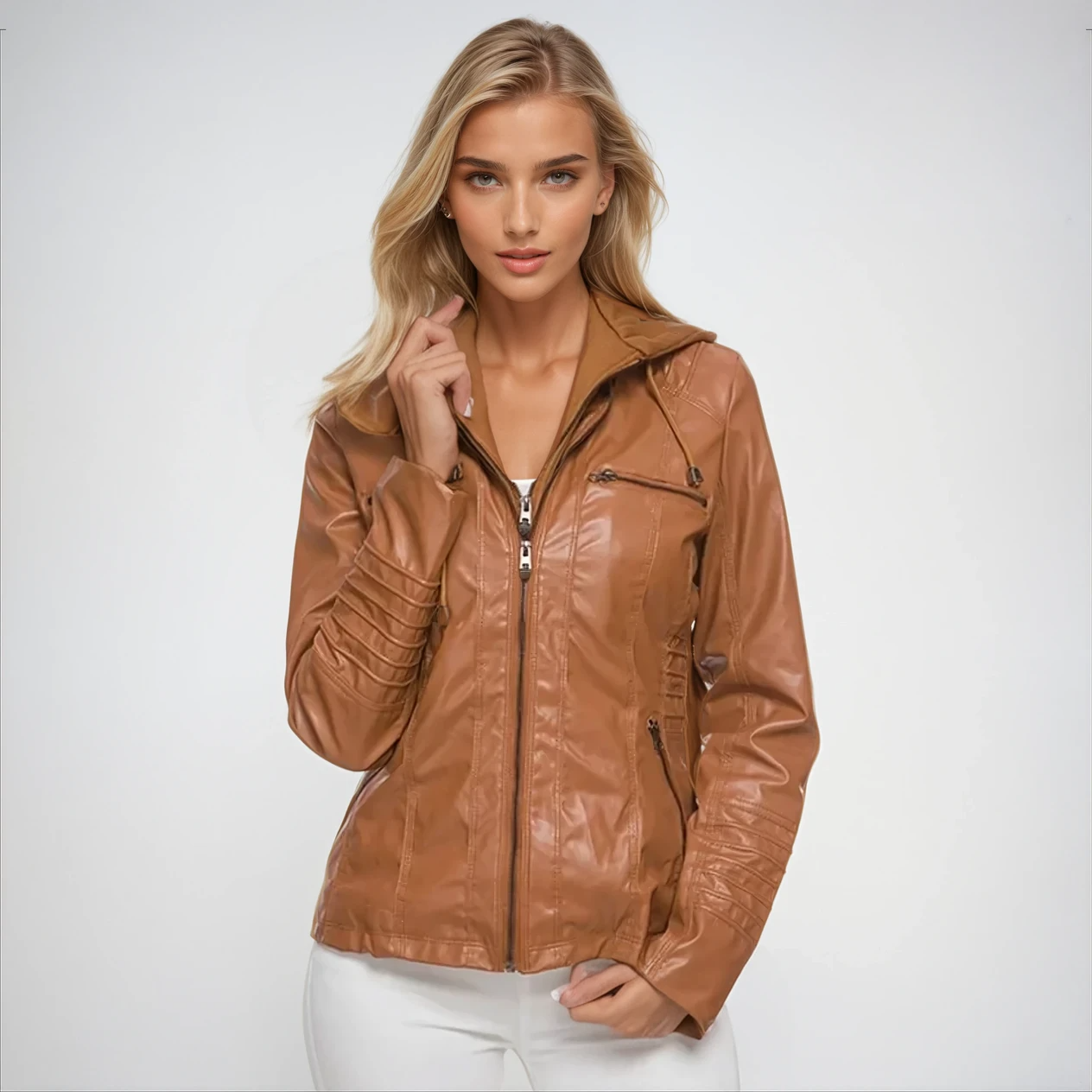 Margaux Veste en cuir